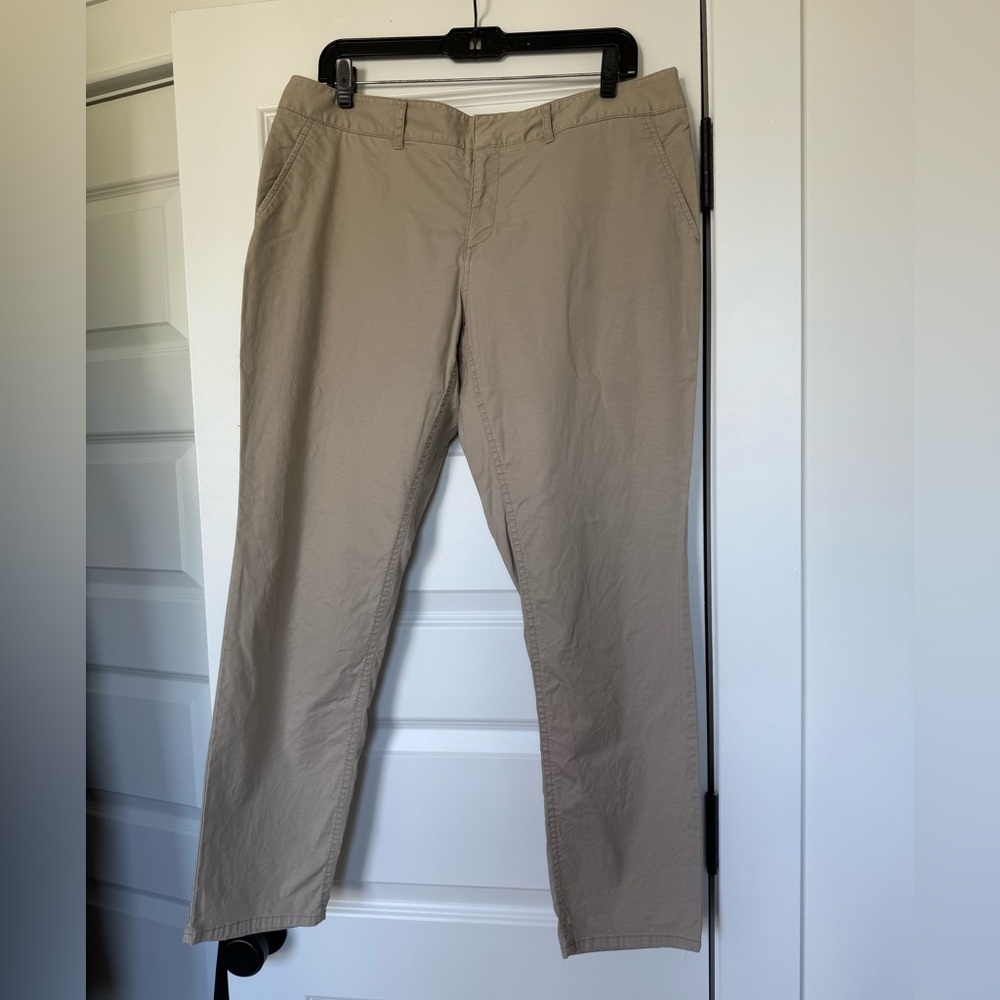 The Limited Tan Ankle Pants